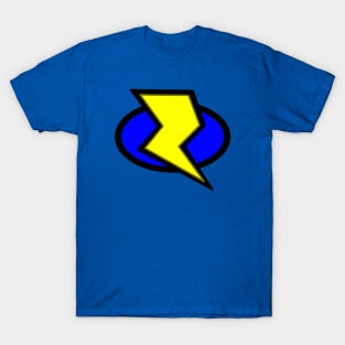 Lightning Bolt Logo - Blue T-Shirt